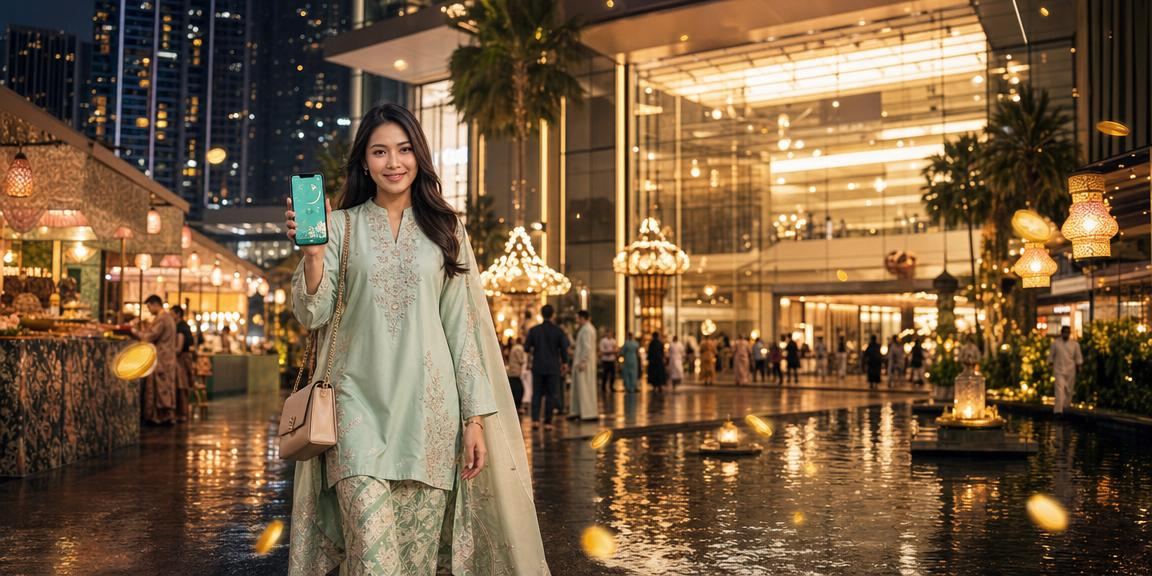 Baccarat suasana Hari Raya Kuala Lumpur di 16t